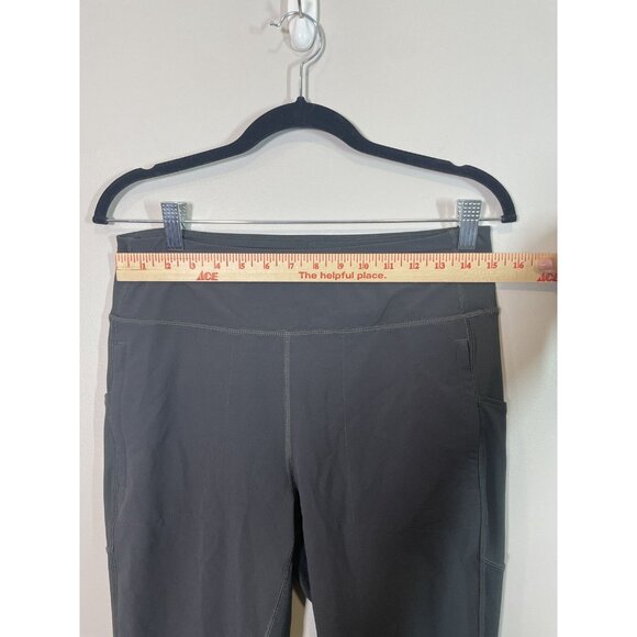 The North Face Women's Leggings Size L Gray Activewear Stretch Fabric Workout - Picture 7 of 10